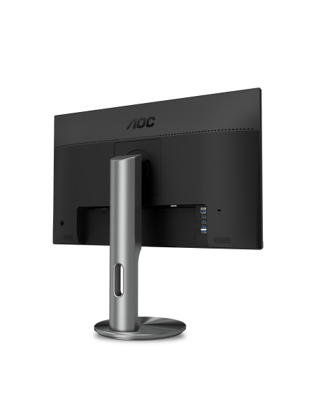 Monitor 23.8" AOC I2490PXQU BT, FHD 1920*1080, 60 Hz, WLED, IPS, 16 9, 4 ms, 1000 1, 250 cd mp, 178 178, Flicker-free, Low blue