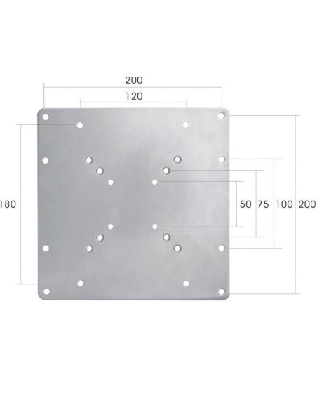 Adaptor VESA Neomounts by Newstar FPMA-VESA200, 200x200mm