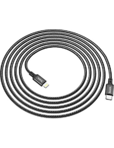 Cablu Date si Incarcare USB Type C la Lightning HOCO X14 Double