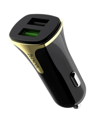 Incarcator Auto USB HOCO Z31, Quick Charge, 2 X