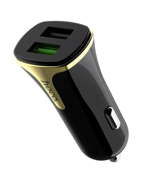 Incarcator Auto USB HOCO Z31, Quick Charge, 2 X