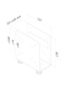 Suport Monitor, Neomounts by Newstar THINCLIENT-20, Reglabil
