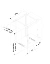 Neomounts by Newstar CPU-D025BLACK Under Desk PC Mount