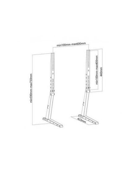 Suport Monitor de Birou, Neomounts by Newstar FPMA-D1240BLACK