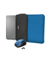 Husa Laptop Trust Yvo 2-in-1 set: reversible laptop sleeve and