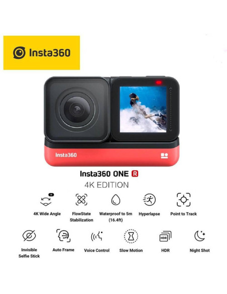 Camera video sport Insta360 ONE 4K Edition, 4K, 360°