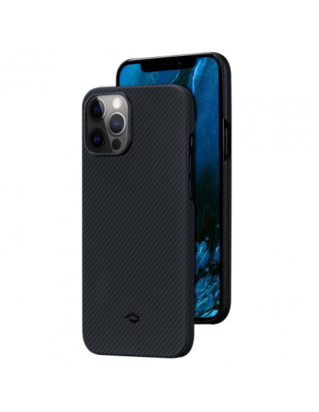 Husa Fibra Aramida Pitaka Air pentru Apple iPhone 12 Pro Max