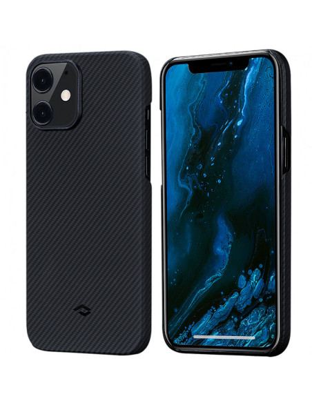 Husa Fibra Aramida Pitaka Air pentru Apple iPhone 12 mini