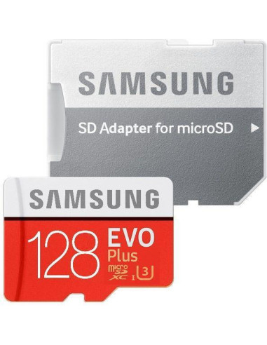 Card de memorie MicroSDXC Samsung EVO, 128GB, Adaptor SD
