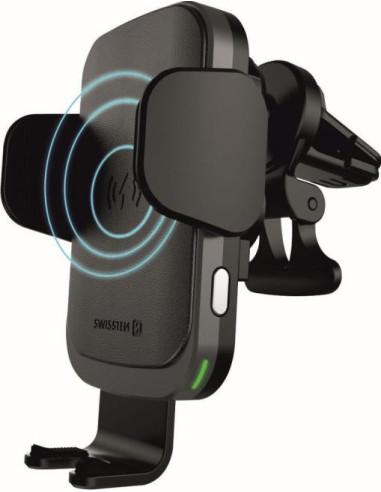 Swissten W2-AV5 / Kit Auto Suport grila aerisire+Incarcator