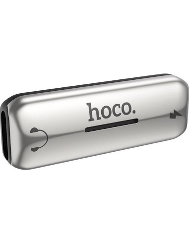 Hoco LS27/ Convertor audio Dual Port Lightning, 2xLightning to