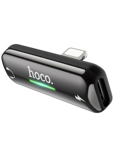 Hoco LS27/ Convertor audio Dual Port Lightning, 2xLightning to
