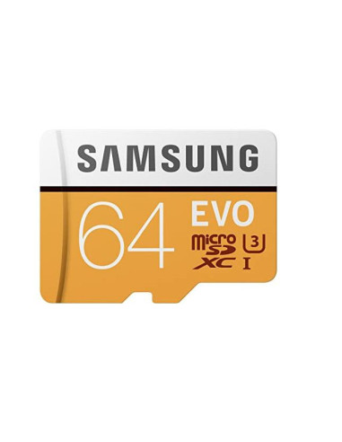 Card de Memorie MicroSD Samsung Evo, 64GB, Class,MB-MP64GA