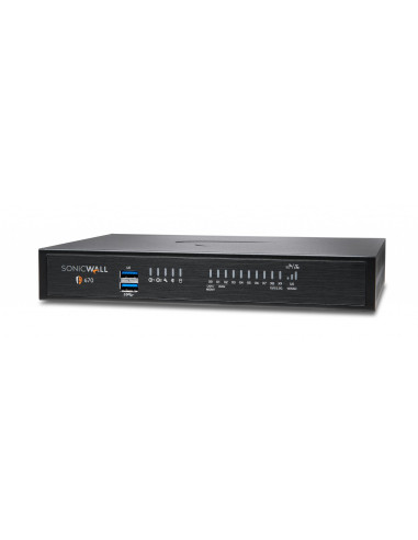 Firewall SonicWall model TZ670 8xGbE 2xUSB 3.0 firewall