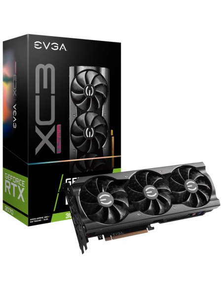 Placa video EVGA GeForce RTX 3070 XC3 ULTRA GAMING