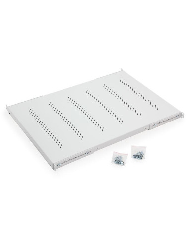 19' Perforated shelf 1U/950mm,load.capacity 80kg