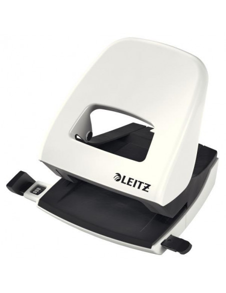 Perforator 30 Coli Model 5008 Metalizat Leitz Alb Perla Perforator 30 Coli Model 5008 Metalizat Leitz Alb Perla