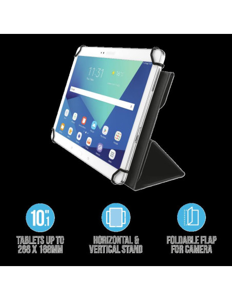 Trust Aexxo Universal Folio Case for 10.1" tablets -,TR-21068