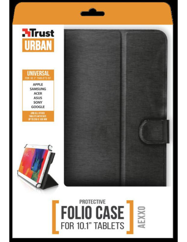 Trust Aexxo Universal Folio Case for 10.1" tablets -,TR-21068