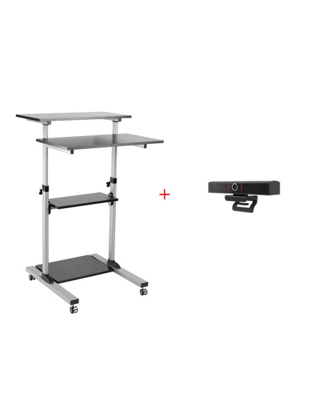 Pachet cu Stand mobil (Workstation) ajustabil pentru
