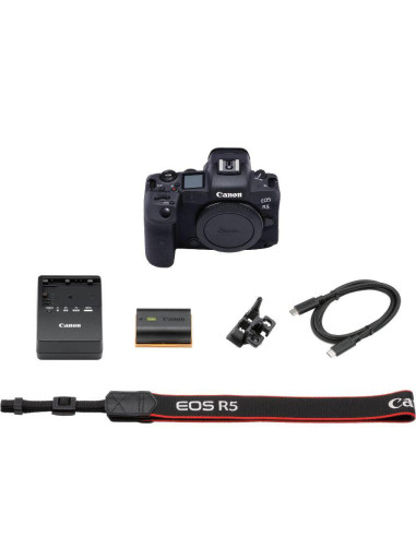 Camera foto Canon Mirrorless EOS R5 body, Black, sensor full