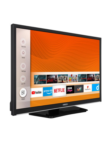 LED TV HORIZON SMART 24HL6130H/B, 24" Edge LED, HD Ready