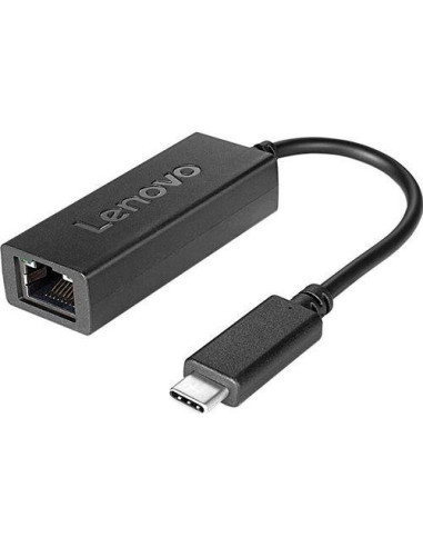 Lenovo USB-C to Ethernet Adapter, Full-size RJ45 connector