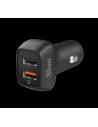 Incarcator rapid pentru masina Trust Qmax 30W Ultra-Fast Dual