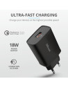 Incarcator rapid pentru perete Qmax 18W Ultra-Fast USB-A Wall
