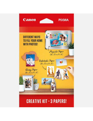Hartie foto Canon Pixma Creative Kit (MG101 4x6 + RP-101 4x6 +