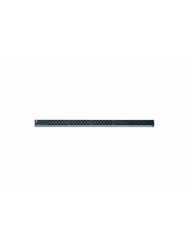 Bachmann prelungitorALU 1HE 24xC13 3xC19 Lock cordon 3,0m