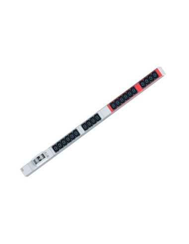 Bachmann prelungitor ALU 1HE 20xC13 1ph 2xLS C16A cordon 3,0m