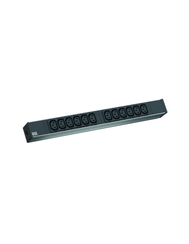 Bachmann IT PDU 12x prize IEC13,Power supply: 2,0m H05VV-F 3G