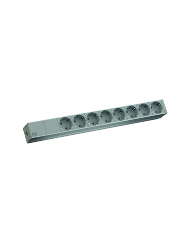 Bachmann prelungitor 19" 1HE 8xSchuko,BM-333.416