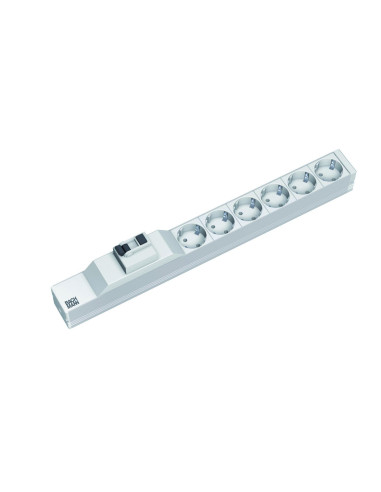 Bachmann IT PDU 6 x prize Schuko, 1x residual current circuit