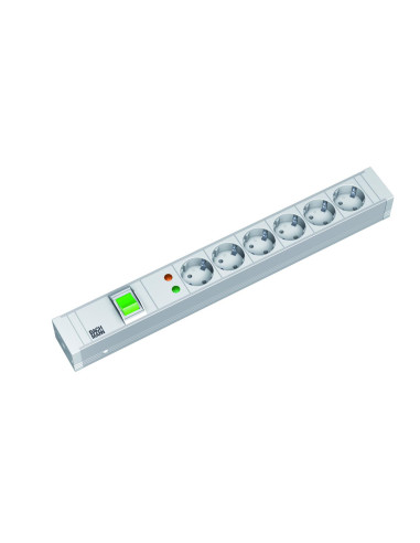 Bachmann IT PDU 6 x prize Schuko, 1.5U, impamantare, cu