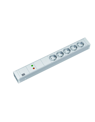 Bachmann IT PDU 5 x prize Schuko, 1.5U, impamantare, fara