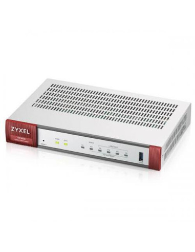 Zyxel VPN50 Firewall, 50xVPN, 10xSSL, 1xWAN, 4xLAN/DMZ, 1xSFP