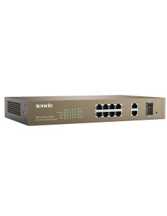 Switch Tenda TEF1210P-8-150W, 10 port, 10/100,TEF1210P-8-150W