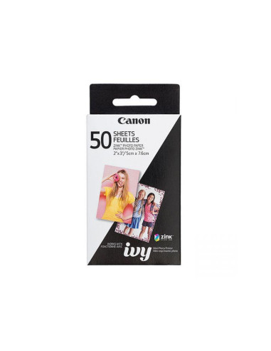 Hartie foto Canon ZINK pentru Zoemini, 5x7.6 cm, 50,3215C002AA