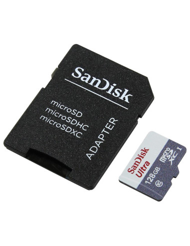 Card de memorie SanDisk Ultra Micro SD, 128GB, Adaptor SD