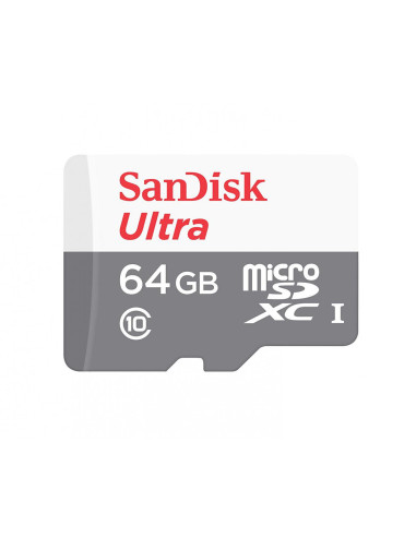 Card de Memorie MicroSD SanDisk Ultra, 64GB