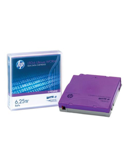 HPE LTO-6 Ultrium 6.25TB BaFe WORM Data,C7976BW