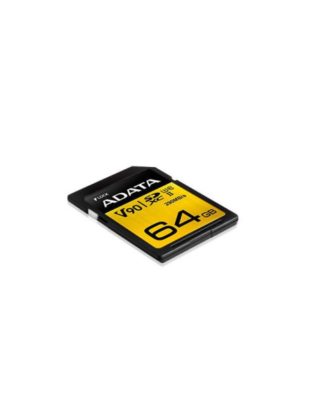 ASDX64GUII3CL10-C,Card memorie ADATA SDXC Premier ONE 64GB UHS-II U3 Clasa 10