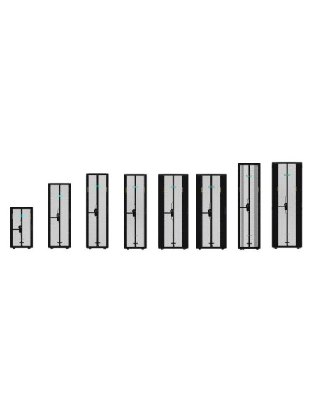 HPE 42U 600mmx1200mm G2 Kitted Advanced Pallet Rack with Side