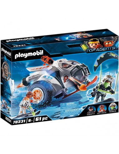 Playmobil Top Agents: Planorul de zăpadă a lui Spy Team 70231