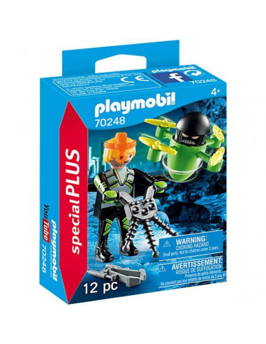 Playmobil: Agent cu dronă 70248,70248