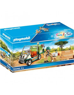 Playmobil: Veterinar cu vehicul 70346