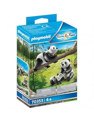 Playmobil: Familie de urși panda 70353