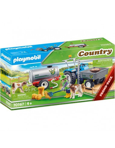Playmobil: Tractor cu rezervor de apă 70367,70367